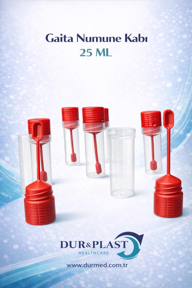 STOOL SAMPLE CONTAINER (WİTHS POON) 25ML