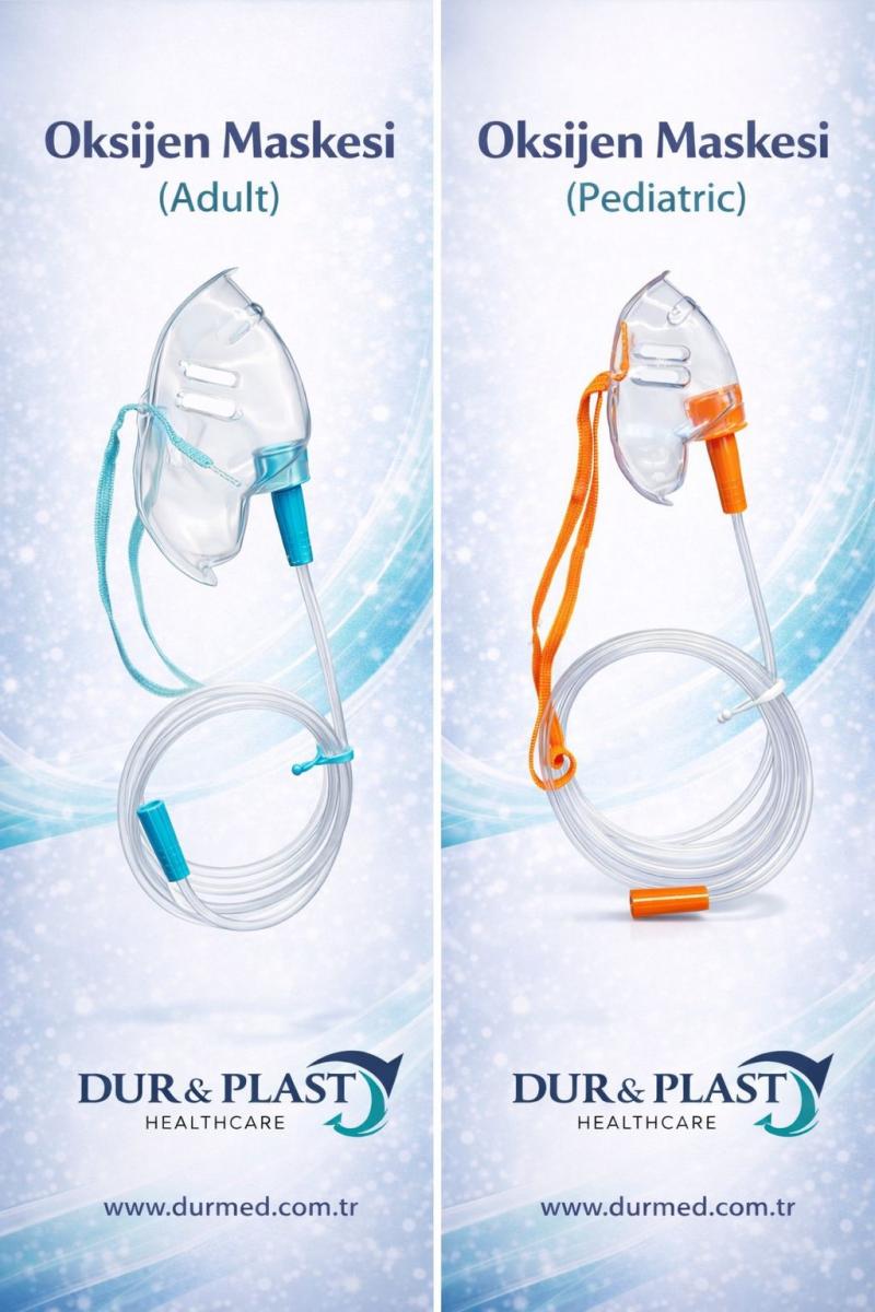 Oxygen Mask (Adult) and Oxygen Mask (Pediatric)