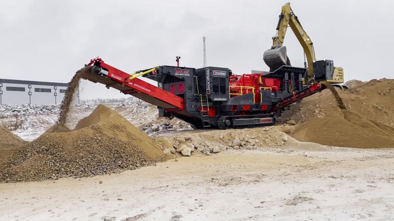 MOBILE IMPACT CRUSHER BPK125