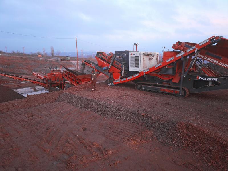 BPC100S MOBİL PALETLİ KONİK KIRICI