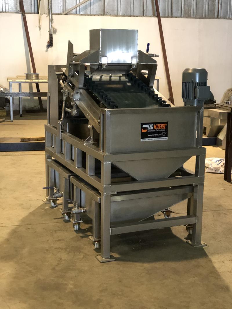 Yaş Bantlı Manyetik Seperatör