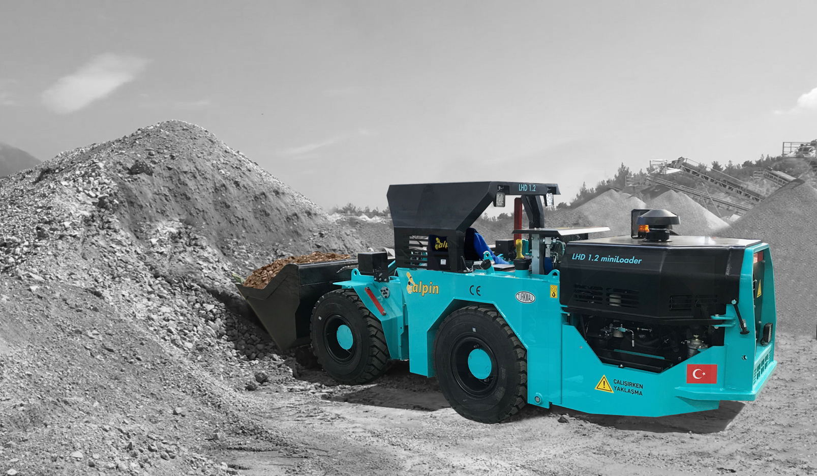 Yeraltı Maden Yükleyicisi