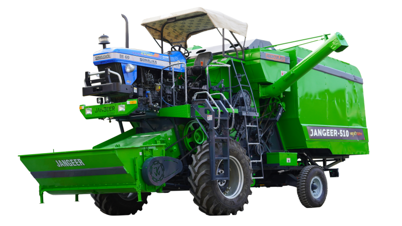 JANGEER Tractor Mounted Combine Harvester