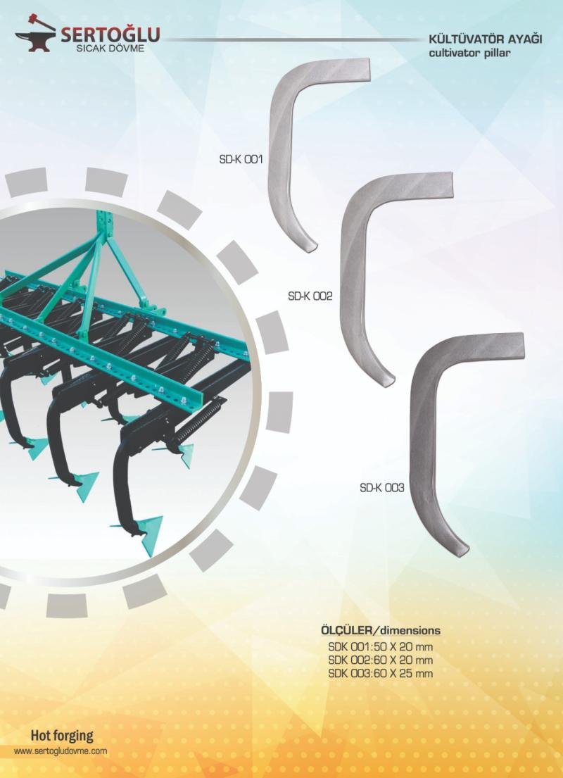 kültivatör ayakları