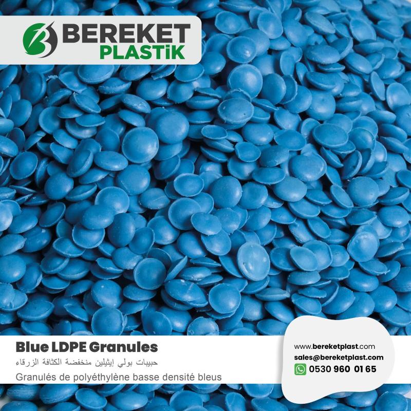 Blue LDPE Granules