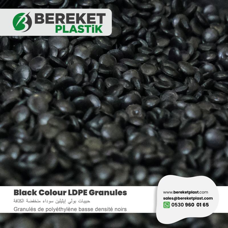 Black / Grey LDPE Granules (Extrusion Grade)