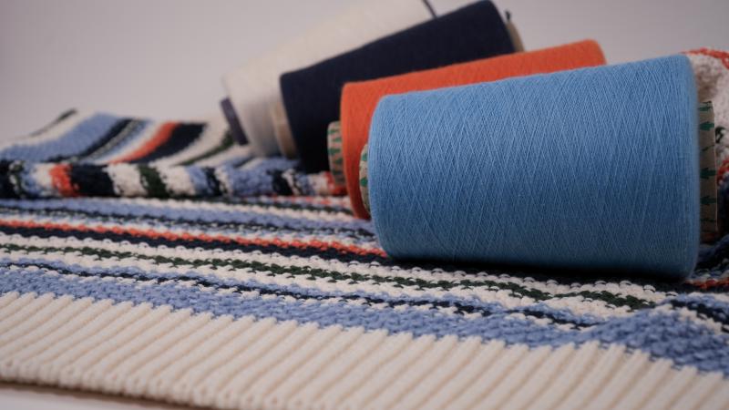 Ne 16/2- Ne 60/4 Cotton/Wool, Cotton/Cashmere, Cotton/Modal, Viscose/Wool, Viscose/Cashmere etc. blends,