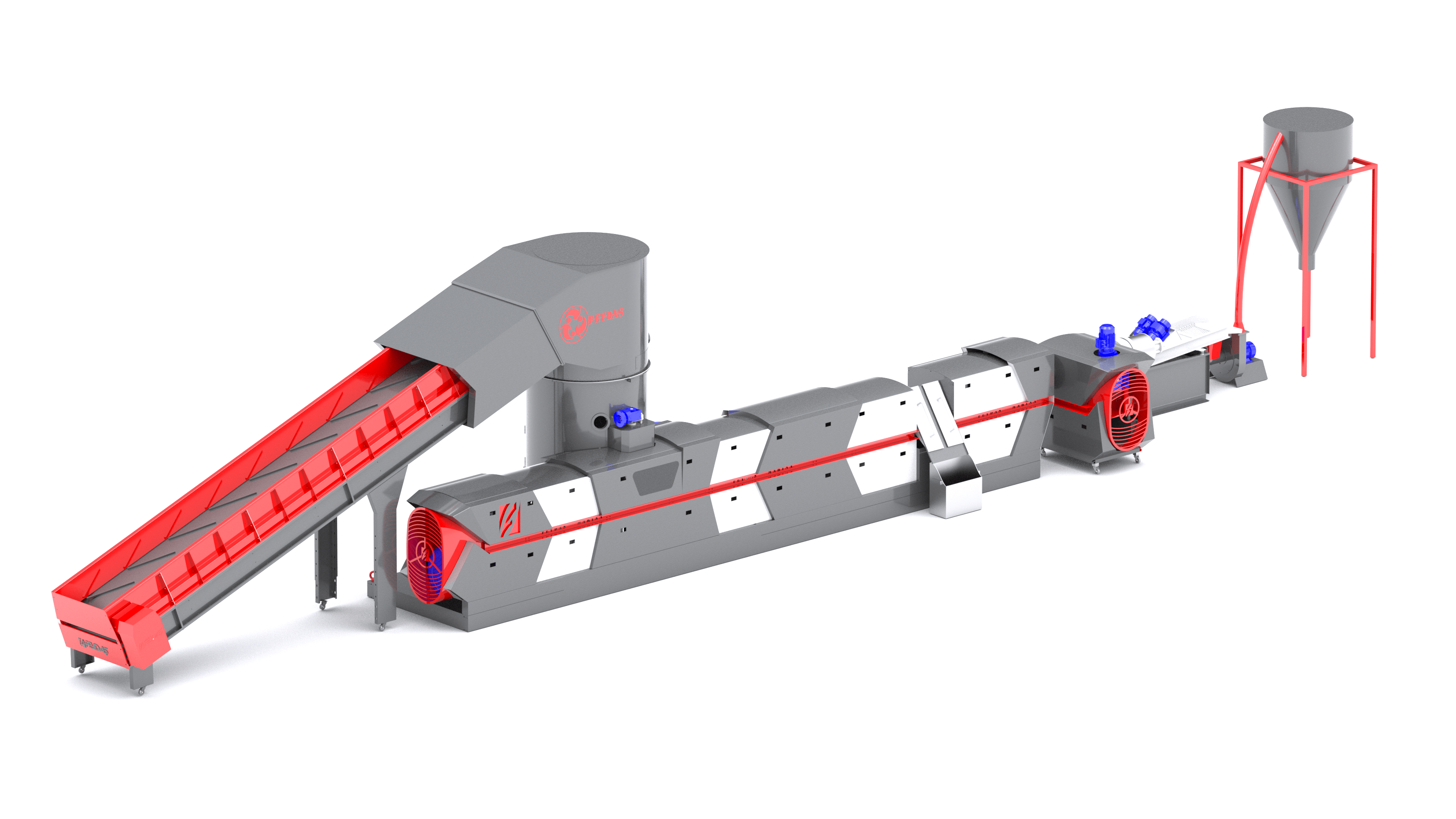 AGLOMERLİ KOMPAKT GRANÜL MAKİNASI