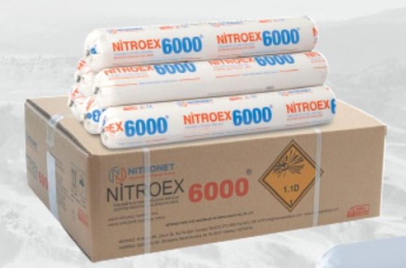 Nitroex 6000 YEMLEMEYE DUYARLI EMÜLSİYON PATLAYICI