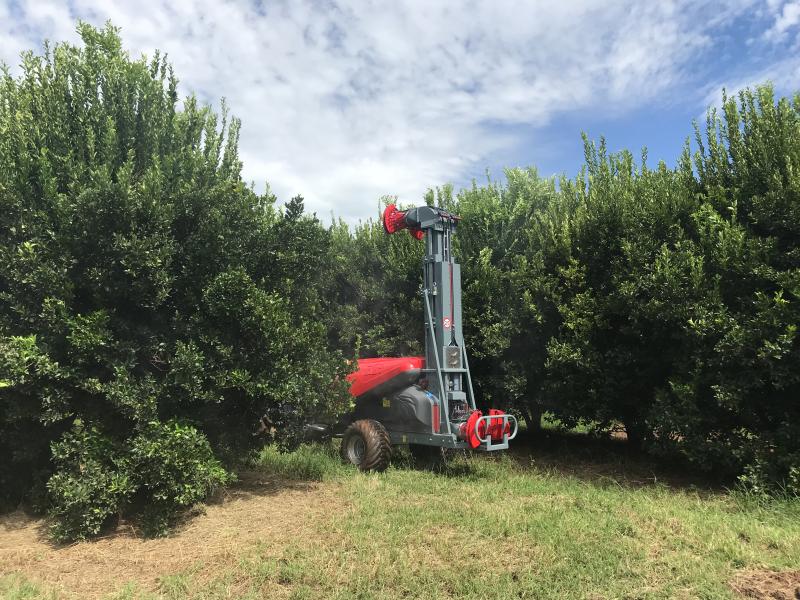Electrostatic Orchard Sprayer