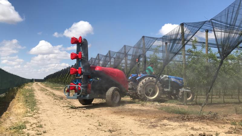 Electrostatic Orchard Sprayer