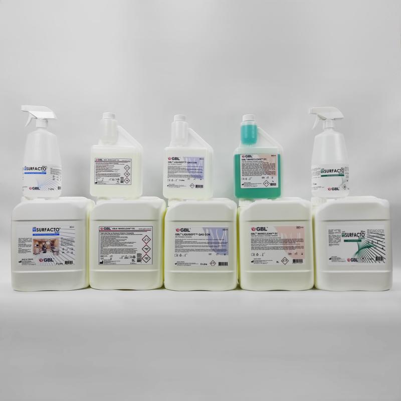 SANITAROSA GA, SANITAROSA OPA, LIQUISEPT, WARECLEAN
