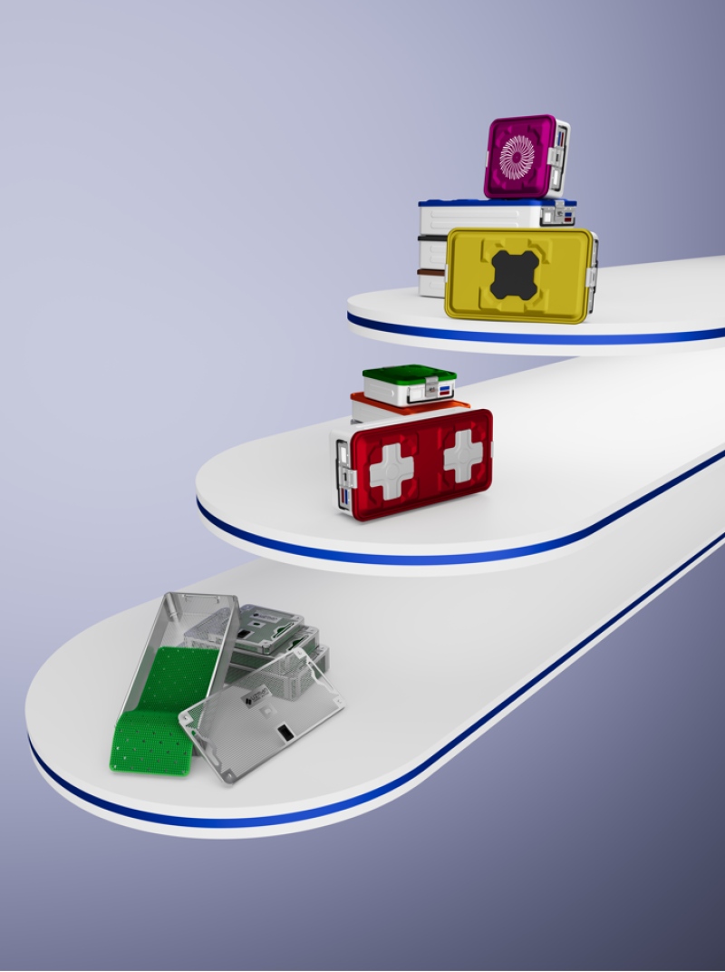 STERİLİZASYON KONTEYNERLARI