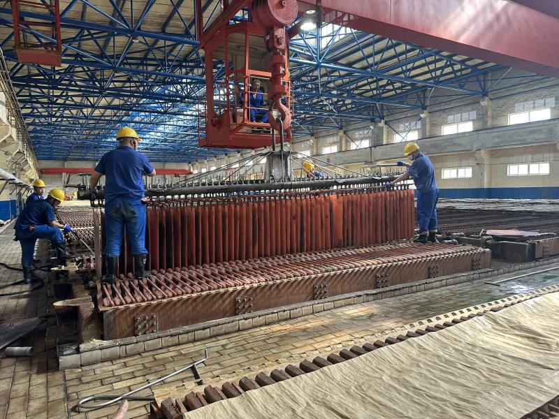 Bakır Madeni Sıvı Çözeltme Tesisi