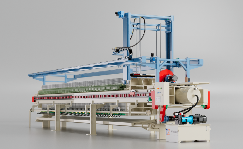 OTOMATİK KUMAŞ YIKAMA FİLTRESİ PRESİ