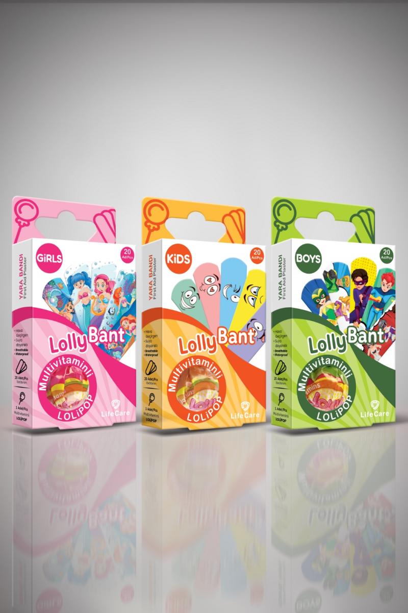 Çocuk desenli yarabandı