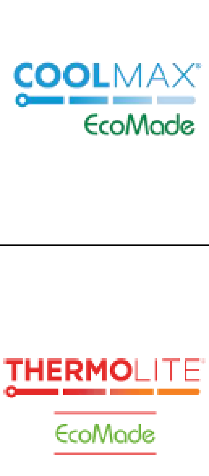 COOLMAX ® THERMOLITE ® ECOMADE
