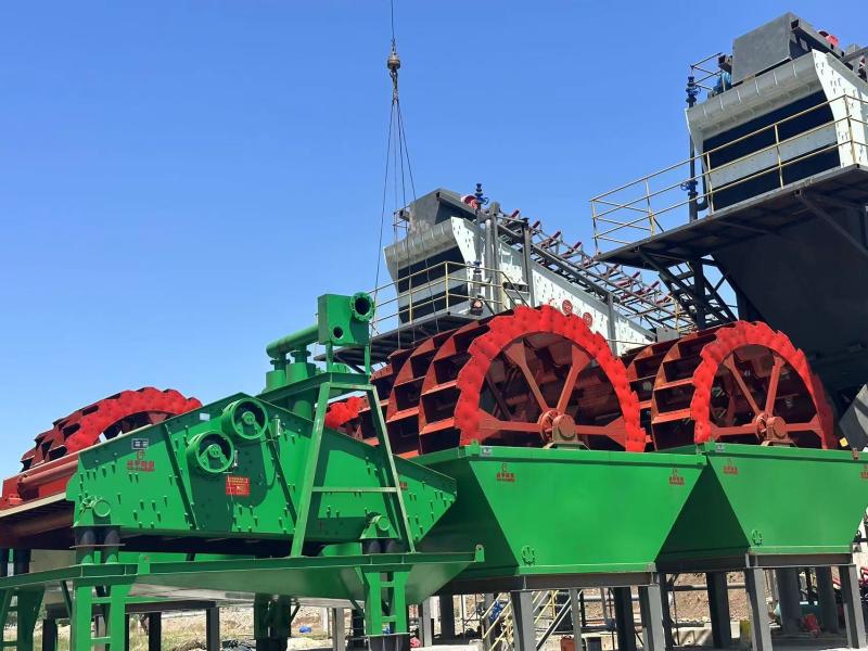 Kum Yıkama, Kurutma ve Geri Kazanım Entegre Makinesi