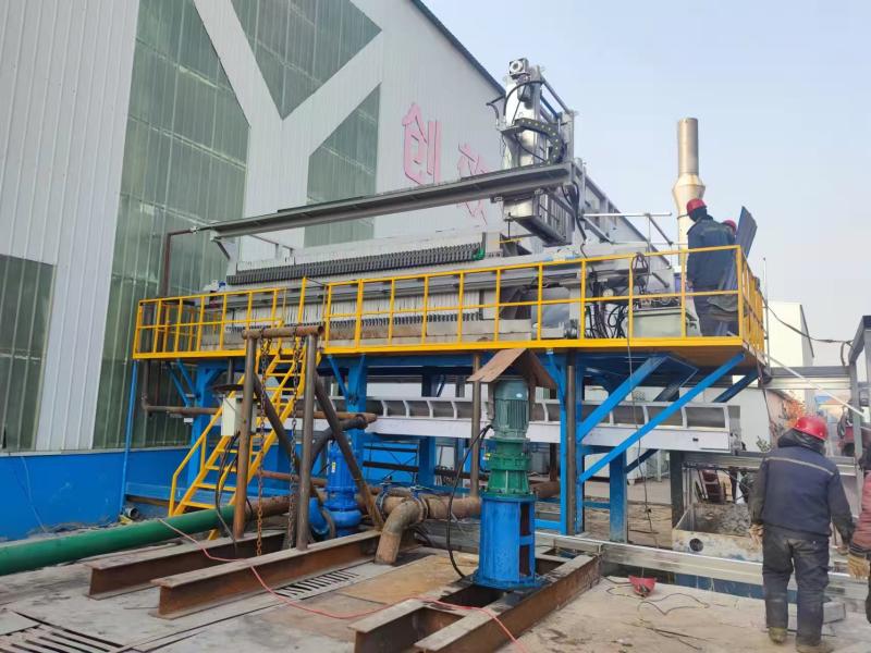 Üstün Verimlilik için Gelişmiş Su Tasarruflu Diyaframlı Filtre Presi