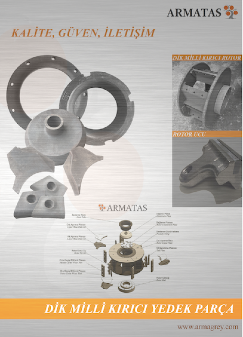Dik Milli Kırıcı Yedek Parça