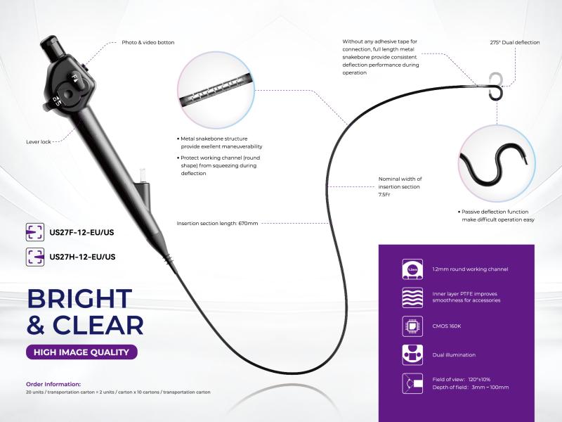 DISPOSABLE FLEXIBLE URETERORENOSKOP