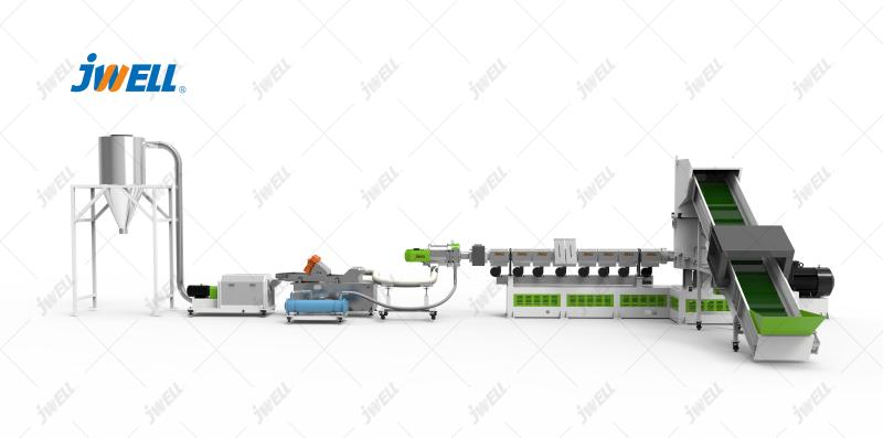 JWP Series Three Machine Integrated Pelletizing Machine