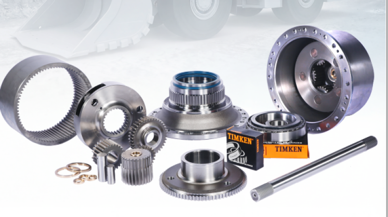 Tekerlek kenarı göbeği bileşenleri ve montajları