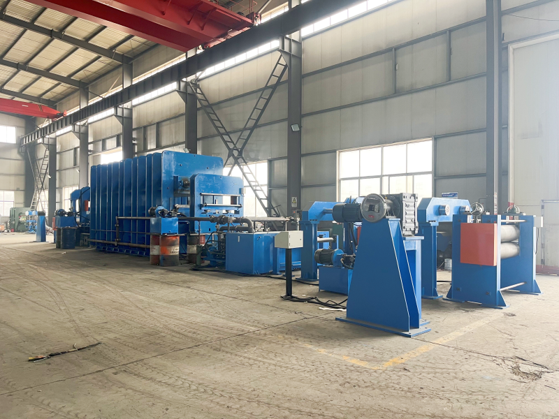 Konveyör bantı vulkanize pres