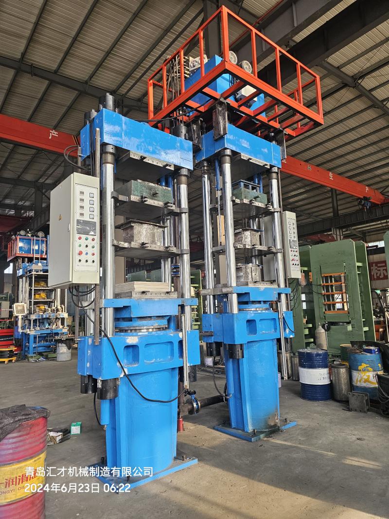 Katı lastik vulkanize basın