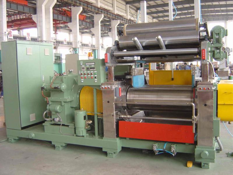 Açık kauçuk karıştırma değirmeni