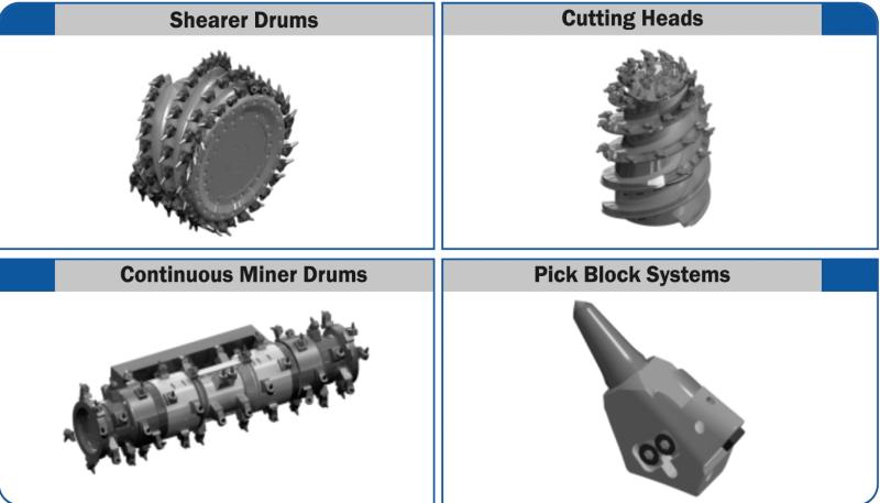 KESİCİ TAMBURLARI VE KESİCİ KAFALAR