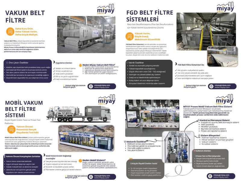 VAKUMLU BELT FİLTRE