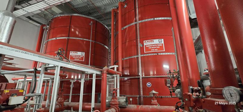 FBE Epoksi Kaplamalı Su Tankı