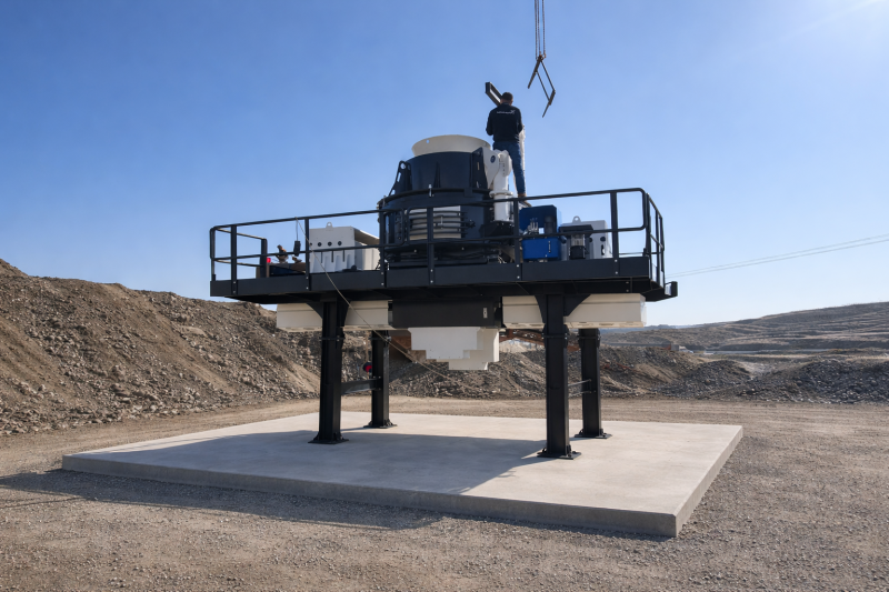 AÇIK ROTOR DİK MİLLİ KIRICI