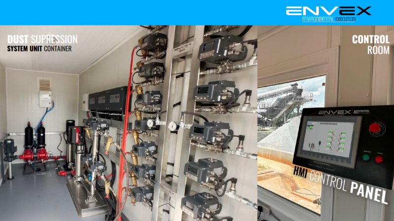 ÇİFT AKIŞKANLI TOZ BASTIRMA SİSTEMİ