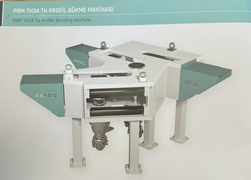 pbm th34 profil bükme makinası