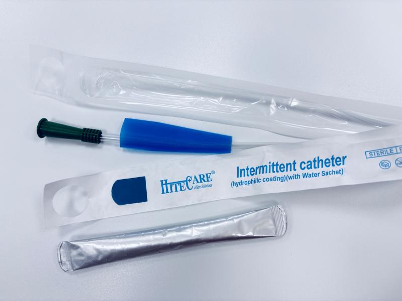 Hydrophilic coated Intermittent catheter