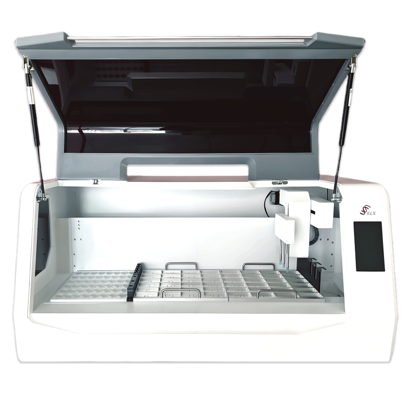 LBC test slide processor with consumables