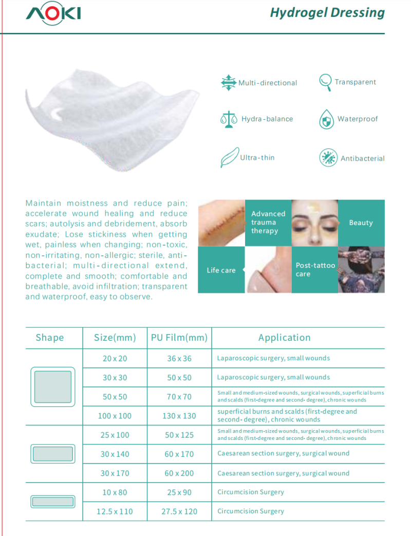 Hydrogel Dressing