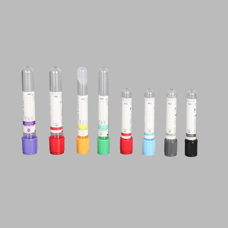 Disposable vacuum blood collection tubes