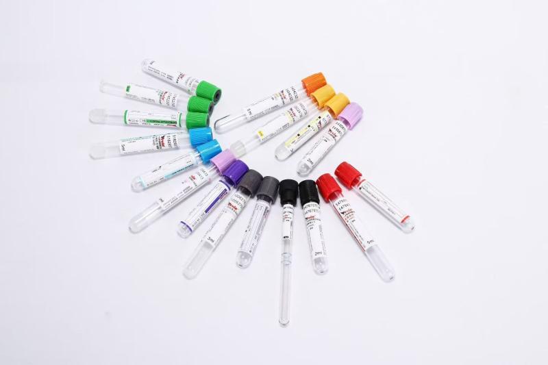 Disposable vacuum blood collection tubes