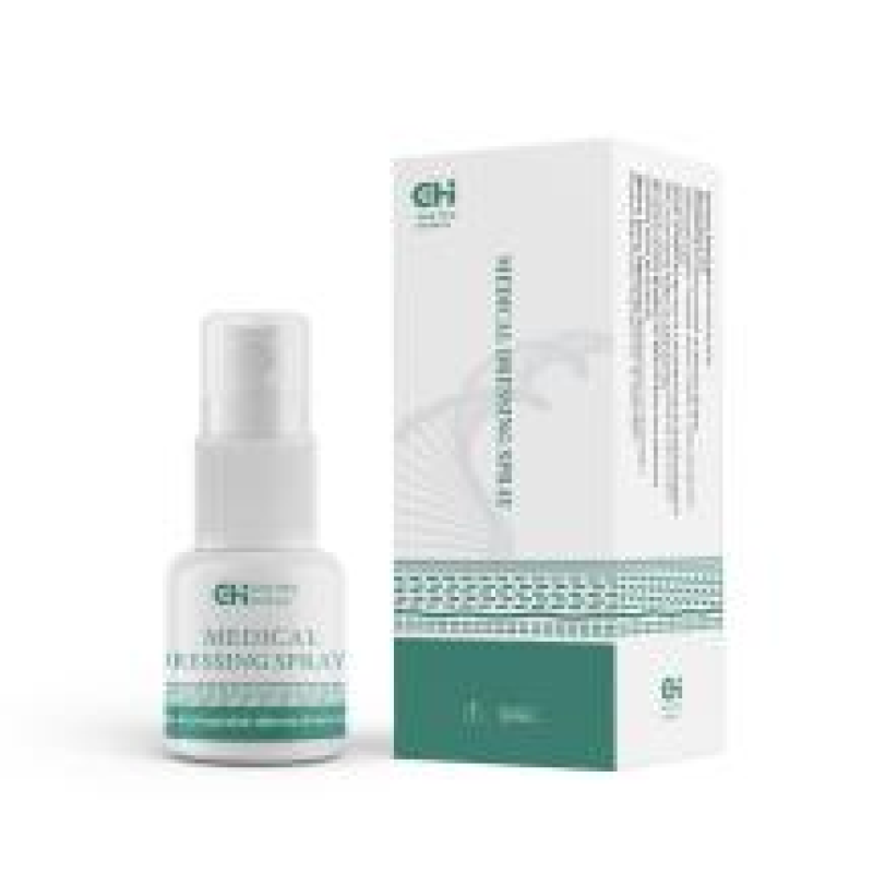 Medical dressing spray