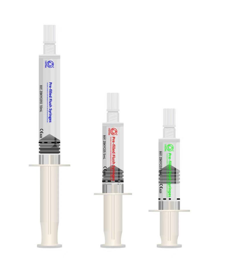 pre-filled flush syringe