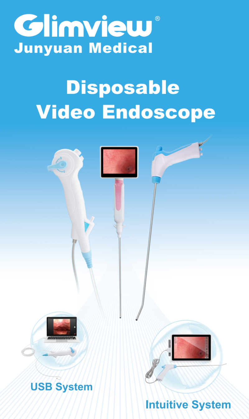 Disposable video endoscope
