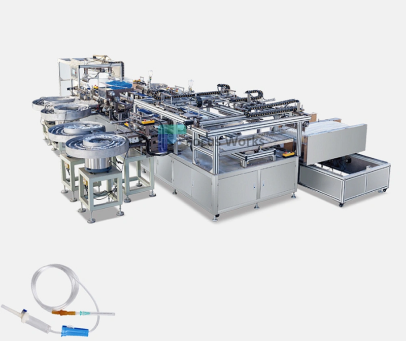 Infusion Set Assembly Machine