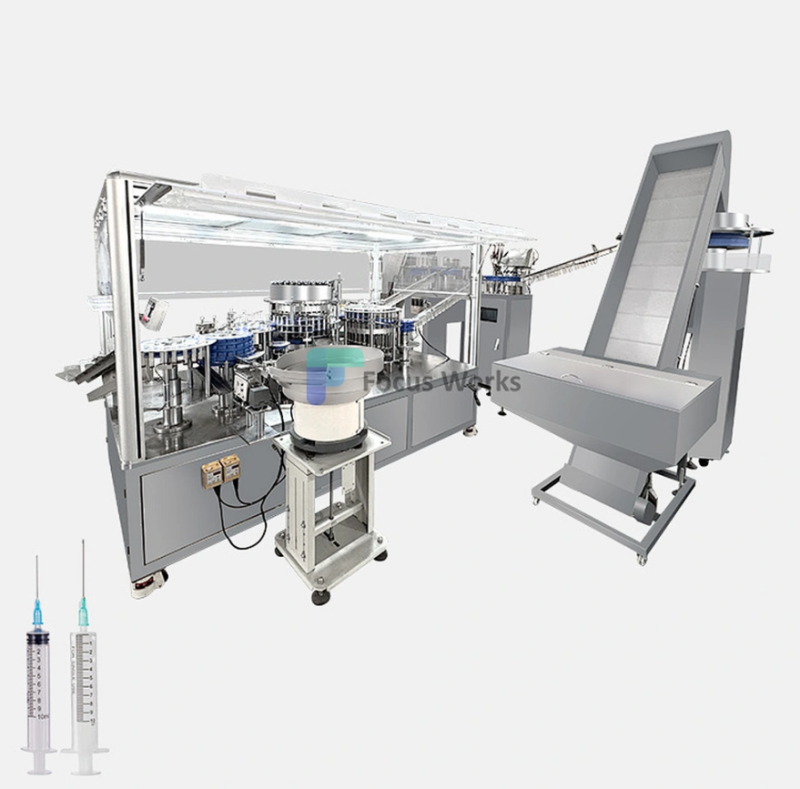 universal type syringe assembly machine