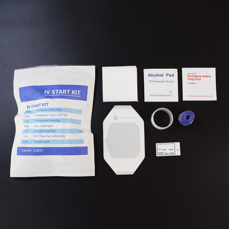 tıbbi setler, kateter sabitleme cihazları, tıbbi pansumanlar, kesi örtüleri, cerrahi bantlar, turnikeler, maskeler ve diğer temel tıbbi ürünler.