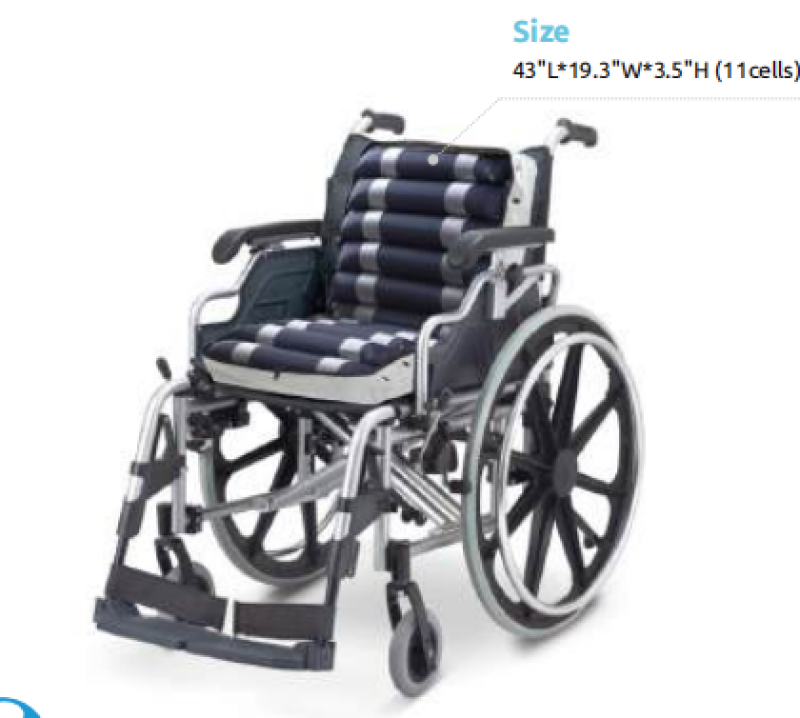 PORTABLE ALTERNATING PRESSURE SEAT CUSHION