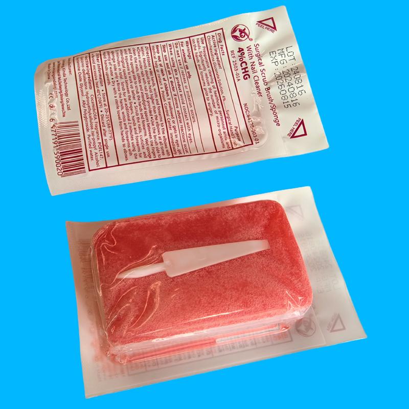 %4 Klorheksidin Glukonatlı Cerrahi El Yıkama Fırçası