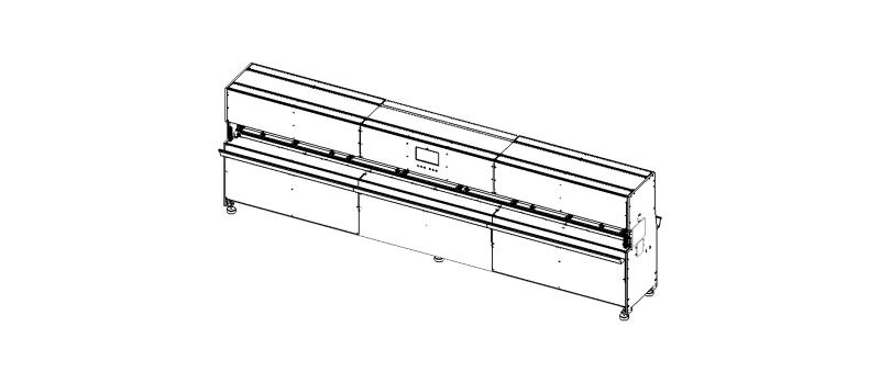 QSE-2600 Teknik Tekstil Impuls Kaynak Makinesi (Zip Perde)
